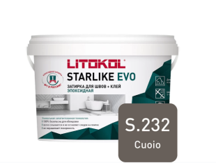 Фуга для плитки Litokol Starlike Evo S.232 Cuoio (1 кг)